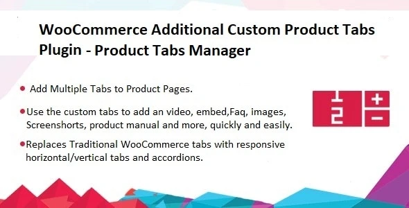 Custom Product Tabs Manager Plugin – Product Tabs Manager